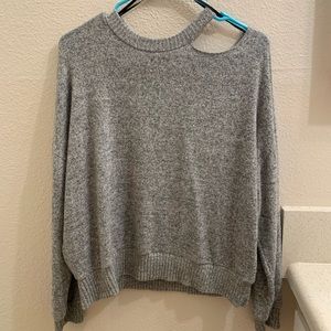Gray sweater